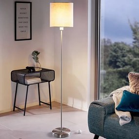 Eglo 96377 - Állólámpa PASTERI 1xE27/60W/230V átm. 28 cm szürke