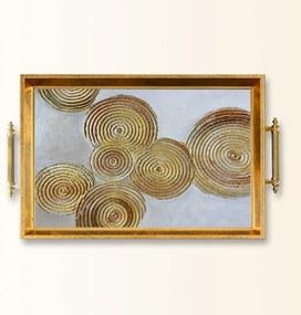 Üveg tálca, 38×24 cm – TPEA9846