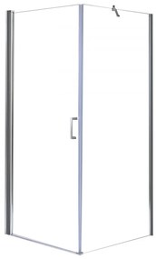 Monica 90x90 cm szögletes zuhanykabin zuhanytálca nélkül