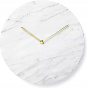 Menu Marble Márvány Falióra Carrara márvány Fehér