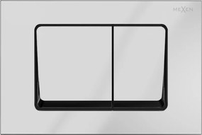 Mexen Fenix Air 10 XS pneumatikus öblítő gomb, fényes króm - 6A1001