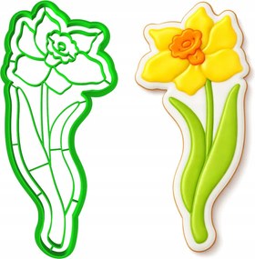 Húsvéti Forma Húsvéti Kivágó Nárcisz virág 15cm