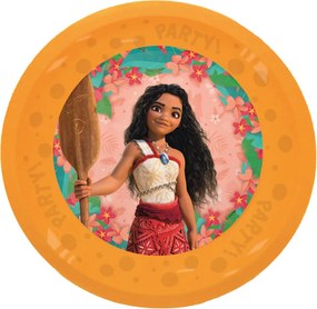 Disney Vaiana Sailing Spirit micro prémium műanyag lapostányér 4 db-os szett 21 cm