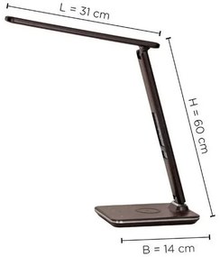 Paul Neuhaus 4595-23 - LED dimmelhető lámpa vezeték nélküli töltéssel LED/5W/230