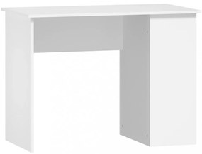 fehér szerelt fa íróasztal 100x55x75 cm