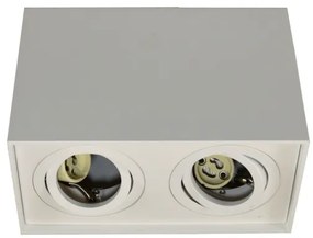 Spotlámpa SIROCO 2xGU10/30W/230V fehér