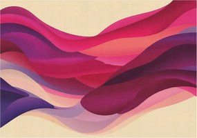 Fotótapéta Flizelin Tapéta Hálószoba és Nappali Folyékony hullámok 312x219