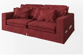 Piros kanapé 236 cm Nora – Ropez