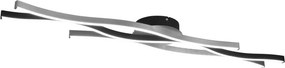 TRIO 641210305 BLAZE Modern LED Mennyezeti Lámpa Fekete, Ezüst LED IP20