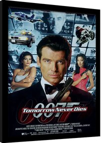 Keretezett poszter James Bond - Tomorrow Never Dies