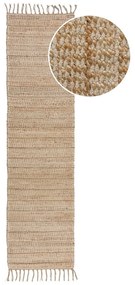 Natúr színű futószőnyeg 60x230 cm Levi – Flair Rugs