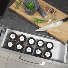 Fűszertartó készlet 6 db-os – Orion