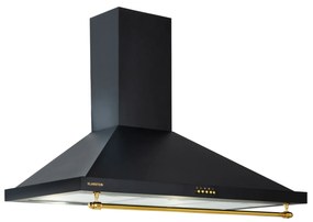 Klarstein Montblanc 90, páraelszívó, 610 m³/ó, 165 W, 2 x 1,5 W, LED, díszléc