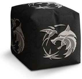 Cube zsámoly Witcher fekete térkép, fekete