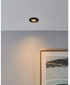 Eglo 901755 - KÉSZLET 3x LED Beépíthető lámpa FAVAZZINA 1xGU10/4W/230V fekete