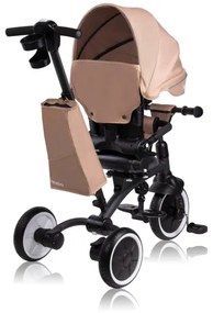 Lionelo - TRIS PLUS gyerek tricikli homokszínű