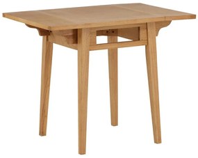 Asztal Dallas 3875Tölgy, 72x60x45cm, Hosszabbíthatóság, Közepes sűrűségű farostlemez, Fa