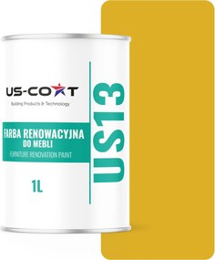 Konyhabútor Festék Szekrény Frontok Mdf Citromsárga RAL1012 Matt 1L