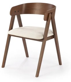 K562 szék, dió / világos bézs