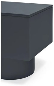 Antracitszürke TV-állvány 200x50 cm Totem – Teulat