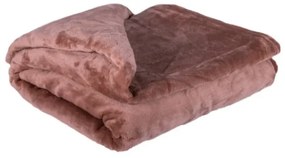 Világosbarna mikroplüss takaró 150x200cm TiaHome