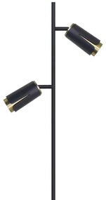 Állólámpa FLOWER 2xGU10/8W/230V fekete