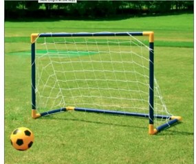 Sport Football Foci kapu szett - labdával - hálóval - pumpával Futball készlet