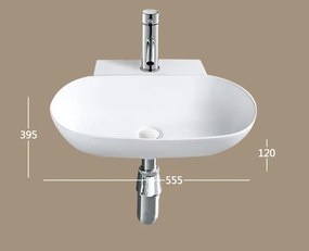 AREZZO design Detroit 55,5x39,5 mosdó AR-177