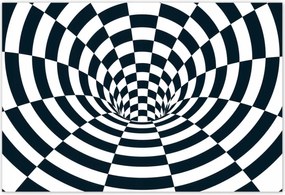 Poszterek 155x105 Absztrakt fekete-fehér