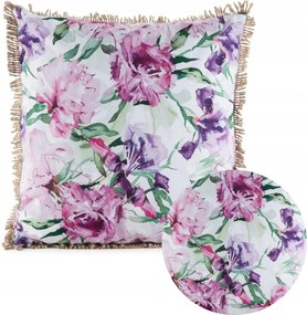 GARDEN/34B vízálló kerti párnahuzat 45x45 cm loft boho virágok