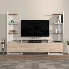Ava - White, Oak