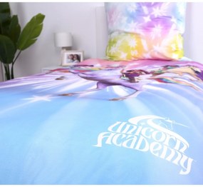 Herding Pamut ágynemű Unicorn Academy, 140 x 200cm, 70 x 90 cm, 140 x 200 cm, 70 x 90 cm
