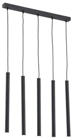 Argon 2137 - Csillár zsinóron ETNA 5xG9/6W/230V fekete