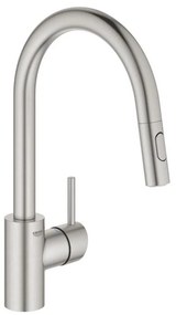 GROHE 31483DC2 - CONCETTO mosogató csaptelep, rozsdamentes acél