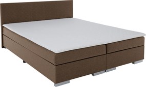 Boxspring ágy, barna, 160x200, ADARA