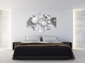 Geometriai absztrakt kép (150x105 cm)