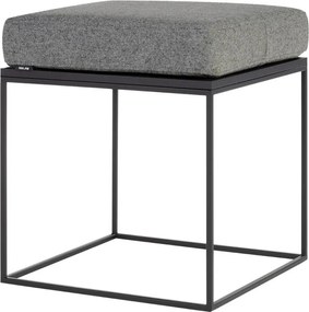 Szürke kárpitozott ülőke Feo – noo.ma