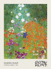 Reprodukció Cottage Garden (1905), Gustav Klimt