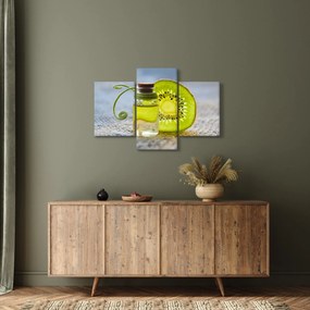 Kép - szeletelt kivi részlete (90x60 cm)
