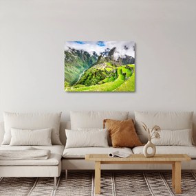 Üveg kép - Machu Picchu (70x50 cm)