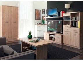 TV asztal TOPTY 2D, Sonoma tölgyfa
