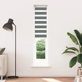zebrafüggönnyel sötét szürke szövetszélesség 45,9 cm poliészter