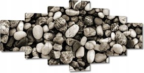 Vászonkép 210x100 Tengeri kavicsok