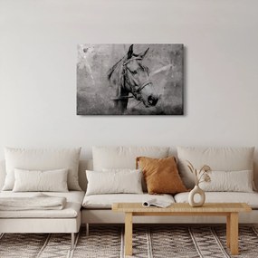 Kép - Egy ló portréja (90x60 cm)