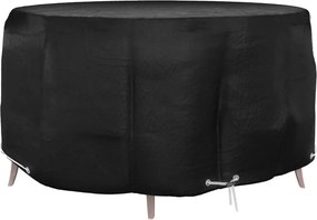 vidaXL kerek kerti bútorhuzat 10 fűzőlyukkal Ø230x90 cm
