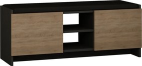 Zulla cipősszekrény, antracit-sonoma tölgy, 110 cm