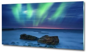 Üvegkép falra Aurora borealis osh-66399805