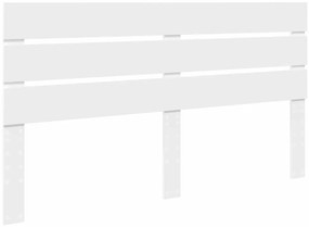 vidaXL Ágykeret fiókkal fejtámlával Fehér 180 x 200 cm Faanyag