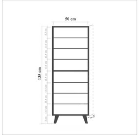 Előszoba bútor Beside 32 (szonoma tölgy + kő) . 1093997