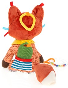 KIK Plüss róka csörgővel, KX6527